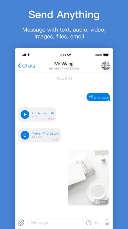 POP - Chat to the future