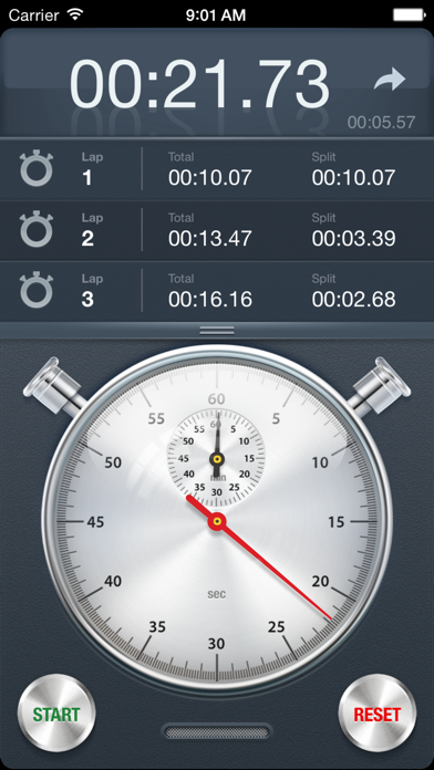 Stopwatch+: Accurate Mechanical Analog Timepiece Screenshot 2