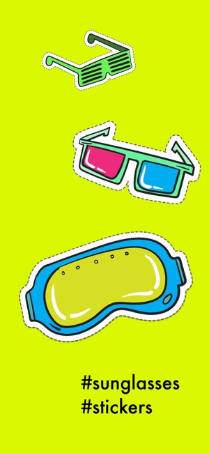 Sunglasses & Glasses Stickers