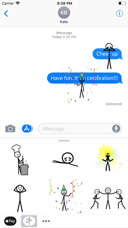 Stickmoji Sticker Animations screenshot-3