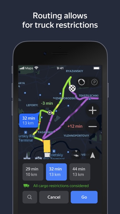 Yandex Navi – navigation, maps screenshot-6