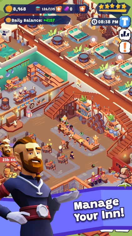 Idle Inn Empire-Tycoon Game screenshot-0