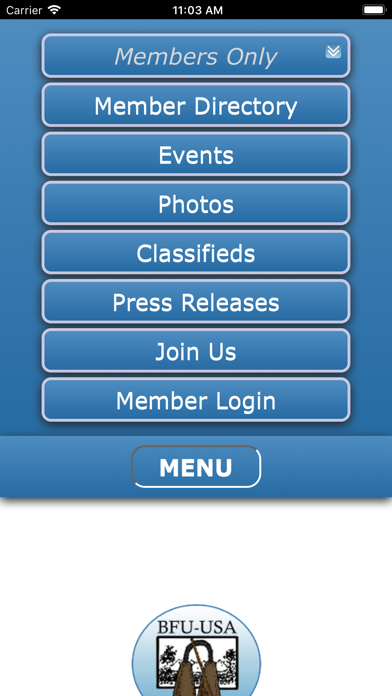 BFU-USA Mobile App screenshot 2