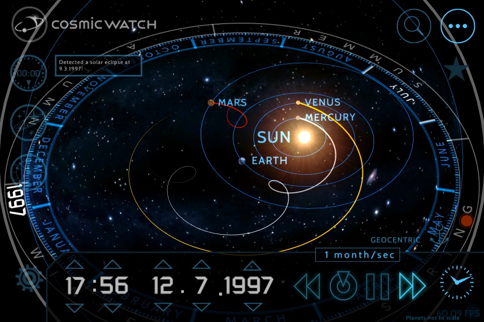 Cosmic-Watch screenshot 2