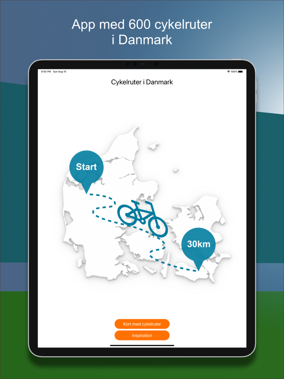 Cykelruter i Danmark Ipad images