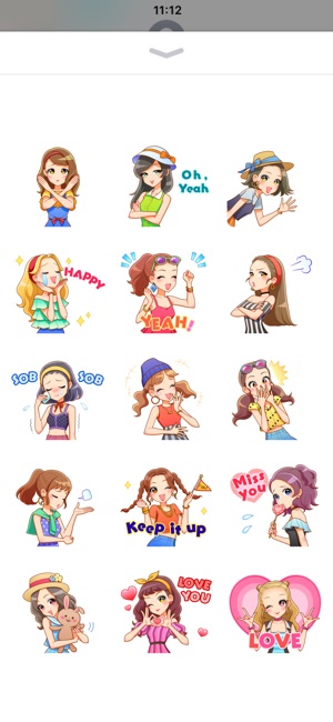 Fashionable Girls3 Sticker(圖2)-速報App