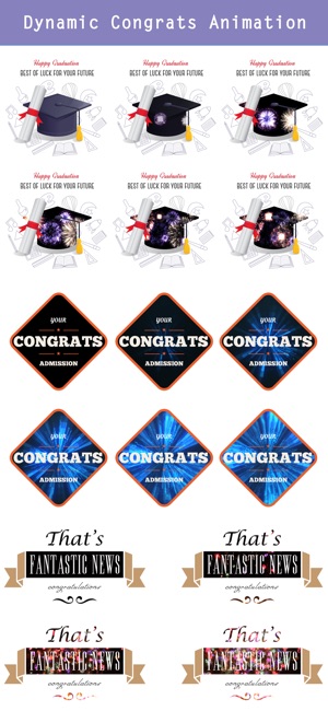 Animated Congrats Stickers(圖3)-速報App