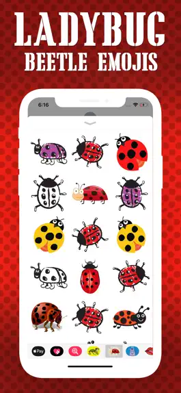 Game screenshot Ladybug Beetle Emojis hack