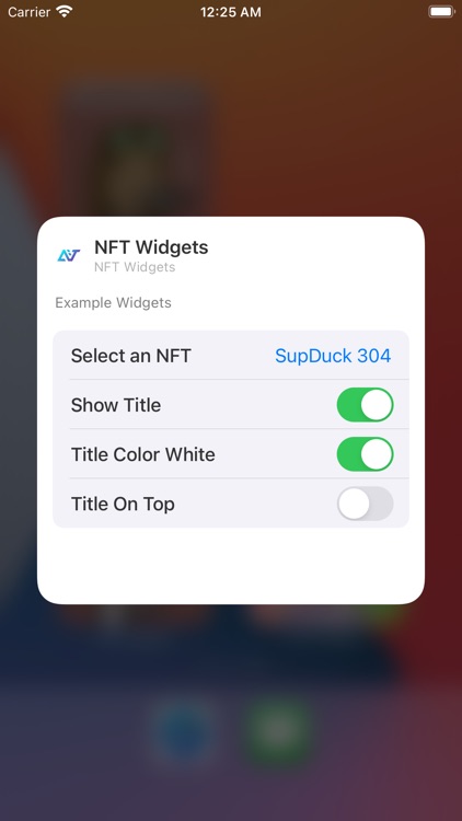 NFT Widgets screenshot-3