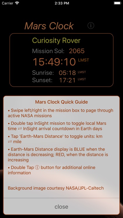 Mars-Clock screenshot-4