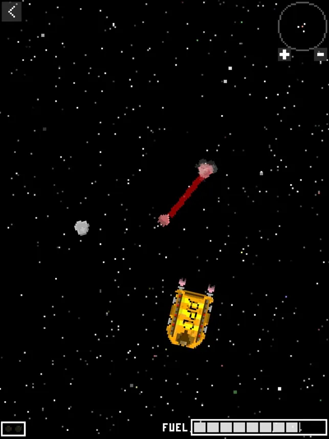 Asteroid Panner, game for IOS