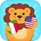 The perfect application for kids to learn English & Italian