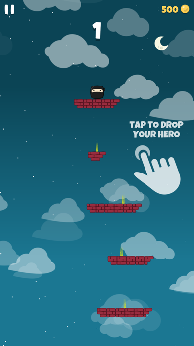 Falling Hero ! screenshot 1