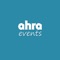 The AHRA Events app allows you to access all of AHRA's event information at your fingertips