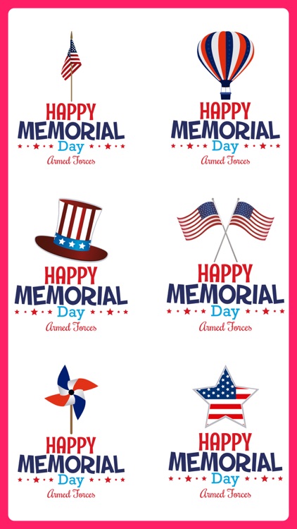 Happy Memorial Day Celebration