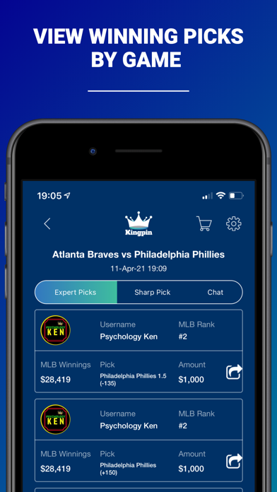 How to cancel & delete KingPin Sports Betting Picks from iphone & ipad 4