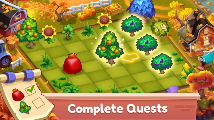 Merge Day – Magic Farm Game screenshot-4
