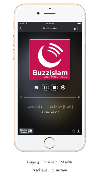 Islam Radio Live for muslim screenshot 2