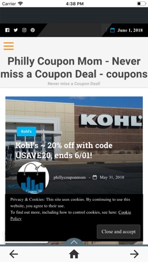 Philly Coupon Mom(圖1)-速報App