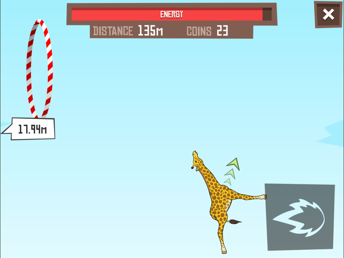 Giraffe Winter Sport Simulator