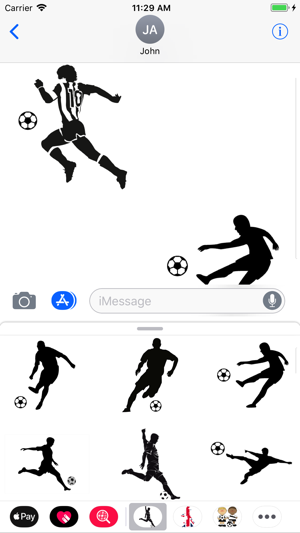 World Soccer Stickers