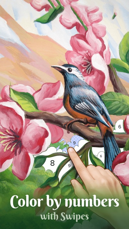 Colorswipes - Color by number screenshot-3