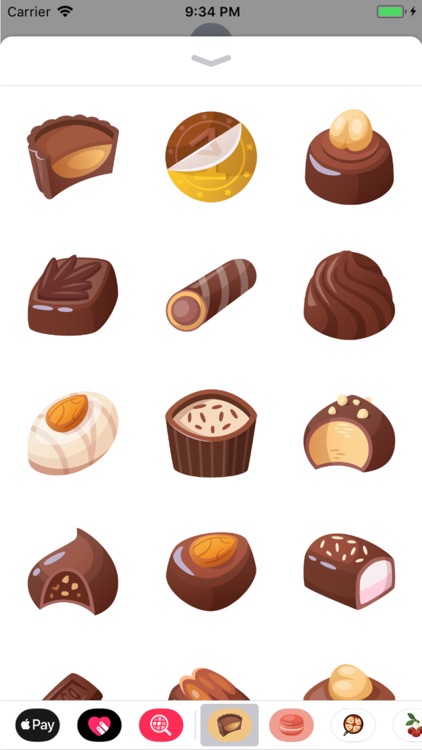 Chocolate Sweets Stickers screenshot-5