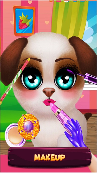 Pet Puppy Make Up Salon Game screenshot 4