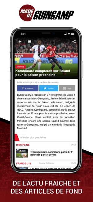 Foot Guingamp(圖2)-速報App