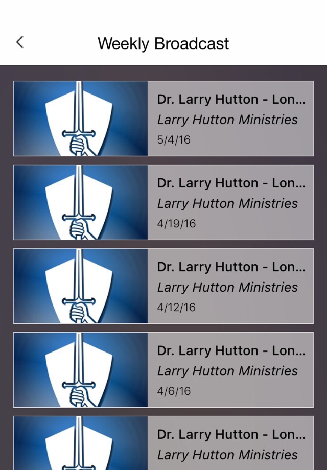 Larry Hutton Ministries screenshot 2