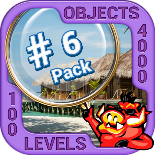 Pack 6 - 10 in 1 Hidden Object iOS App