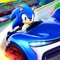 The world's fastest hedgehog is back in SONIC RACING