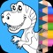 Icon Dinosaurs world, Coloring Book