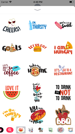 Love to Eat Labels & Stickers(圖1)-速報App