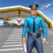 Play the role of the airport police officer and security manager, manage the security of the airport