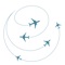 Database of ICAO and IATA codes of airlines, airports and aircrafts