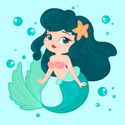 Cute Mermaid Stickers Pack