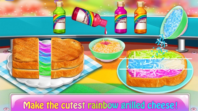 Magic Rainbow Unicorn Foods