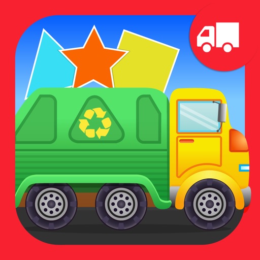 Learning Shapes Garbage Truck iOS App