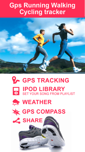 GPS Running Walking tracker