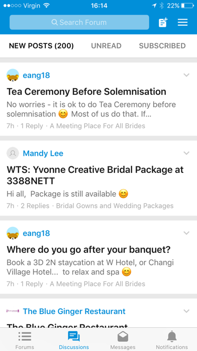 SingaporeBrides Forum screenshot 4