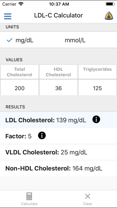 How to cancel & delete LDL Cholesterol Calculator from iphone & ipad 2