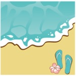 Summer On The Beach Sticker