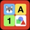 Teach toddlers basic nouns, numbers, counting and letters