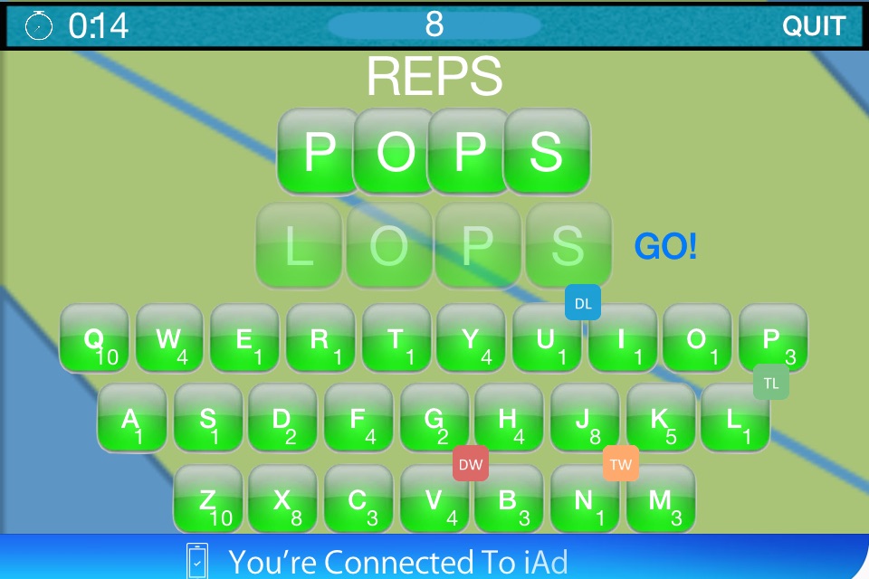 Four Words App screenshot 2