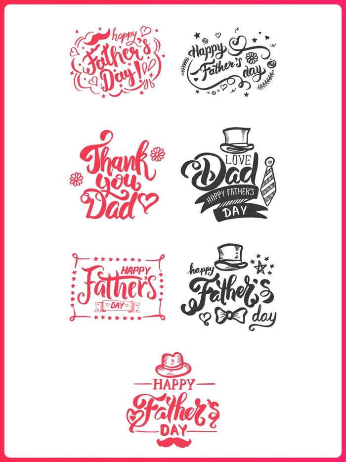 Happy Fathers Day Emoji App