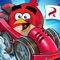 Downhill racing has come to Piggy Island, and the Angry Birds are in on the action
