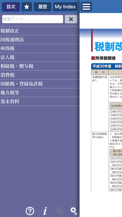 税務インデックス〜平成30年度版 screenshot1