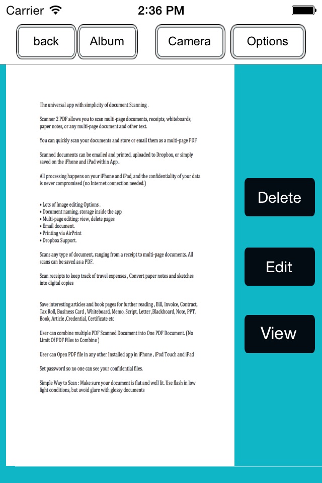 Scanner 2 PDF screenshot 3