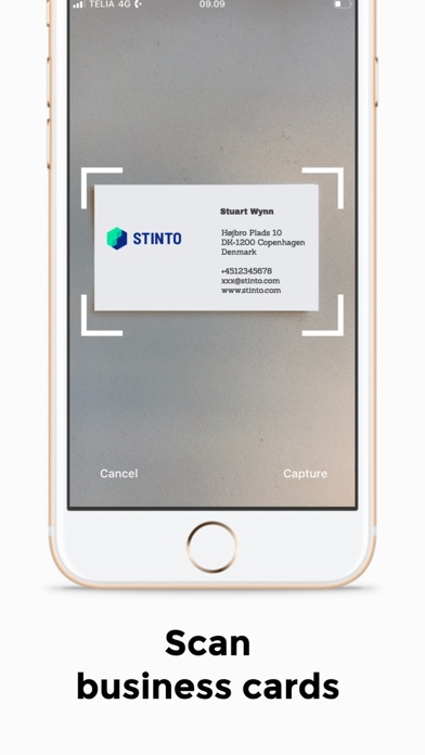 Stinto:Self-updating phonebook screenshot 3